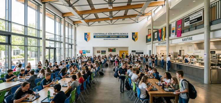 Kantine im Oktober